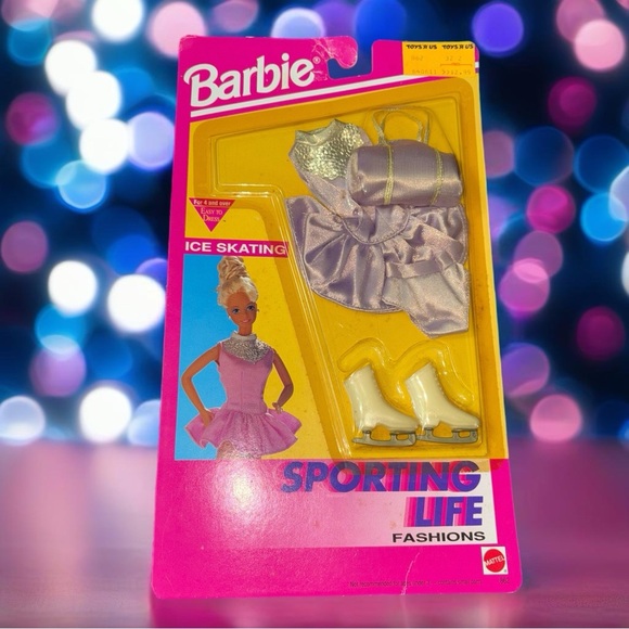 Mattel Other - Barbie Sporting Life Fashions Ice Skating 1992